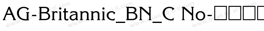 AG-Britannic_BN_C No字体转换